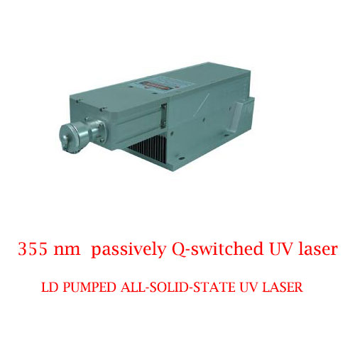 軽量 コンパクトな設計 355nm 受動Q紫外レーザー 0.1~90µJ/1-800mW